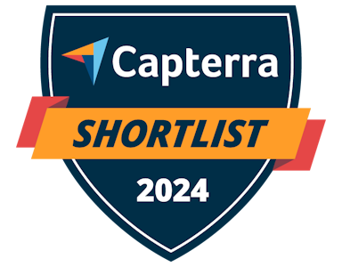Capterra Shortlist 2024 Badge